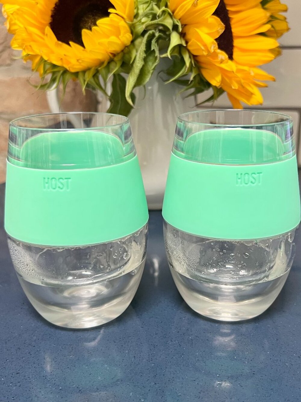 HOST Slushy/Wine/Cocktail Freeze Cooling Cups (2)